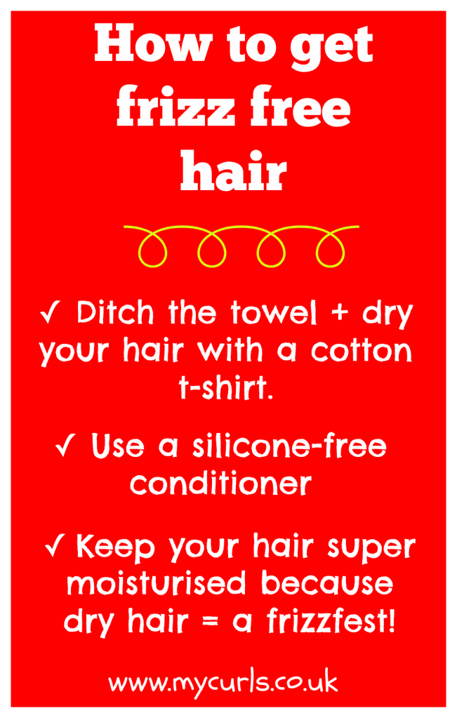 How to get rid of frizzy hair